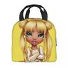 Сумка-тоут Rainbow High Insoled Lunch Tote для женщин Sunny Madison Portable Cooler Thermal Food Lunch Box Outdoor Camping Travel