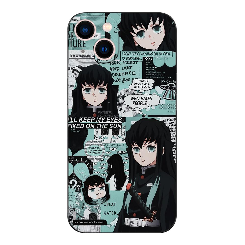 Черный чехол из ТПУ для OPPO A11S A15 A15S A16 A16S A16K A16E K3 K10 K9S ACE2 5G Tokitou Muichirou