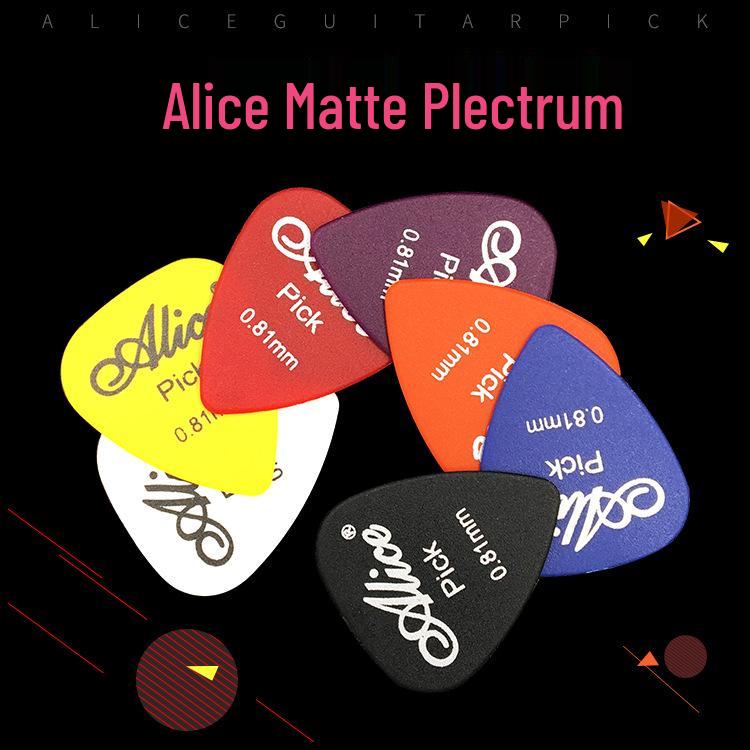 Alice Матовые Деревянные Медиаторы для Пальцев Гитары для Акустических и Электрических Инструментов - Оригинальный Набор в Коробке