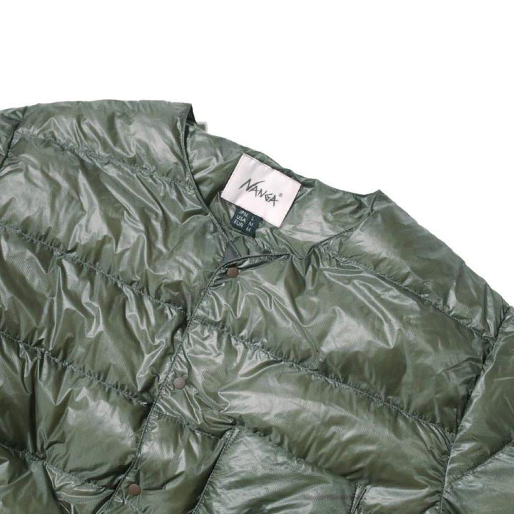 NANGA Внутренний пуховый кардиган со съемным верхом N1IDBKG2 Мужской Рукава, Верхняя одежда,