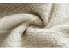 Women's 100% Pure Wool Cable Knit Cardigan – European Style, Thickened, Warm, Loose, Niche Design.