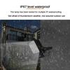 Светодиодный прожектор 500 Вт с большой батареей, солнечные панели, пульт дистанционного управления, IP67, уличный настенный светильник на солнечной энергии, освещение для коридора, сада