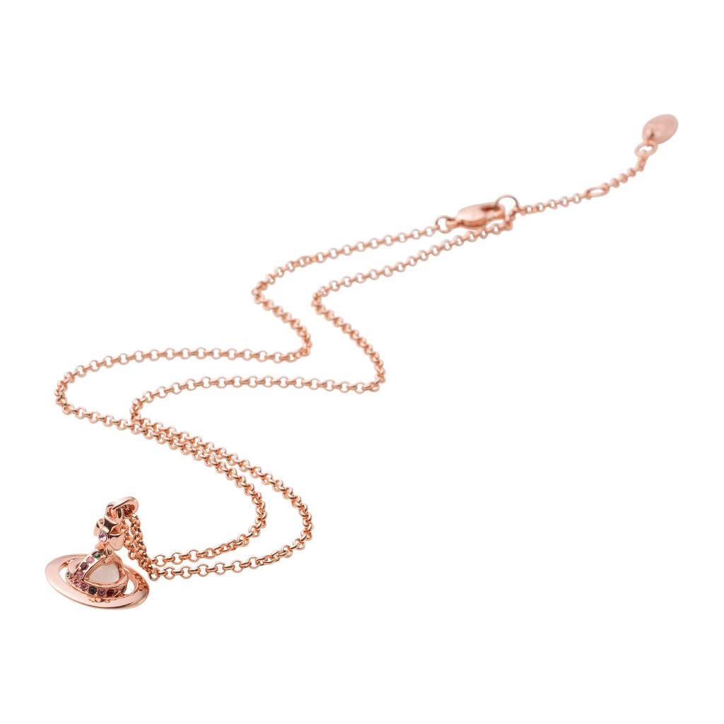 Ожерелье Vivienne Westwood 63020098 G002 New Petit Orb розовое золото [Предмет]