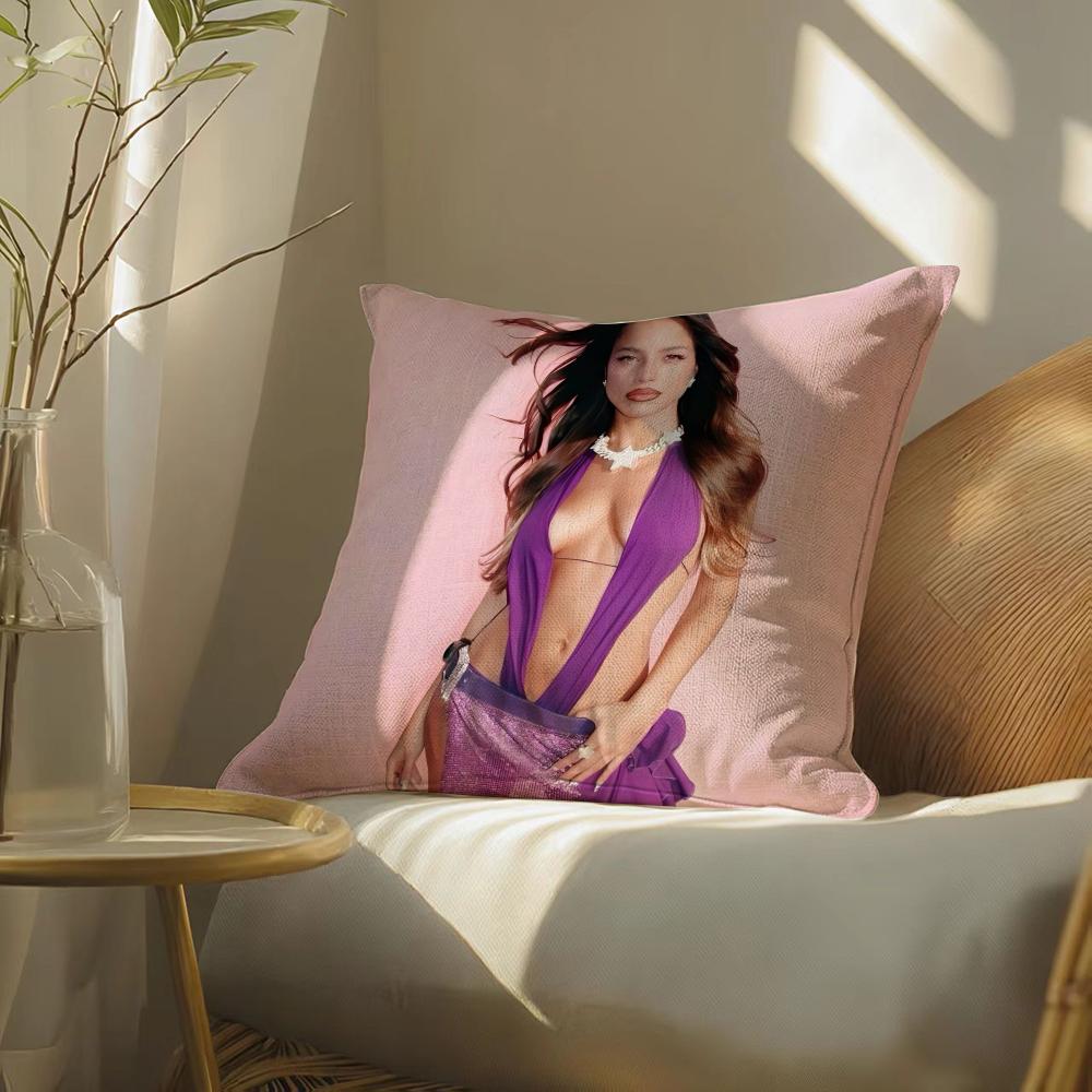 Emiliae-Emiliasingerm-Mernes.Mp3 Pillow Case Pillowcase, Double-Sided Printed, Sofa Cushion, Bedroom Headboard