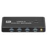 KVM-переключатель для нескольких компьютеров, 4K 60 Гц с расширением USB 3.0/2.0