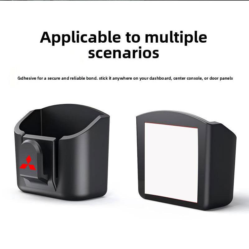 Car Remote Key Storage Box Auto Holder Case For Mitsubishi outlander Sport Mirage Eclipse cross Pajero ASX Lancer EVO Montero LG3