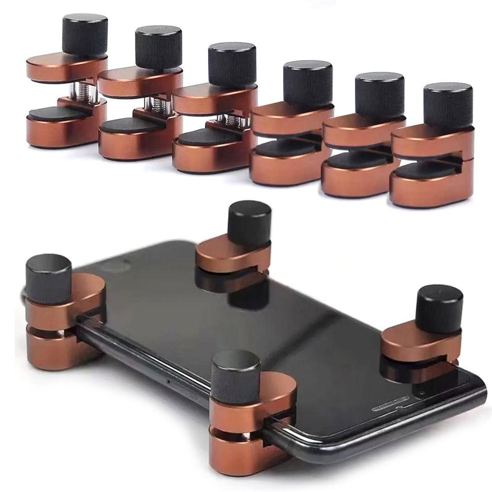 4 шт. ремонт ЖК-экрана фиксатор зажим алюминиевый сплав держатель экрана мобильный телефон экран зажим для iPhone