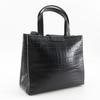 Salvatore Ferragamo Vala Handbag AQ-21 8252 2WAYShoulder black/gold Embossed Leather Women Used
