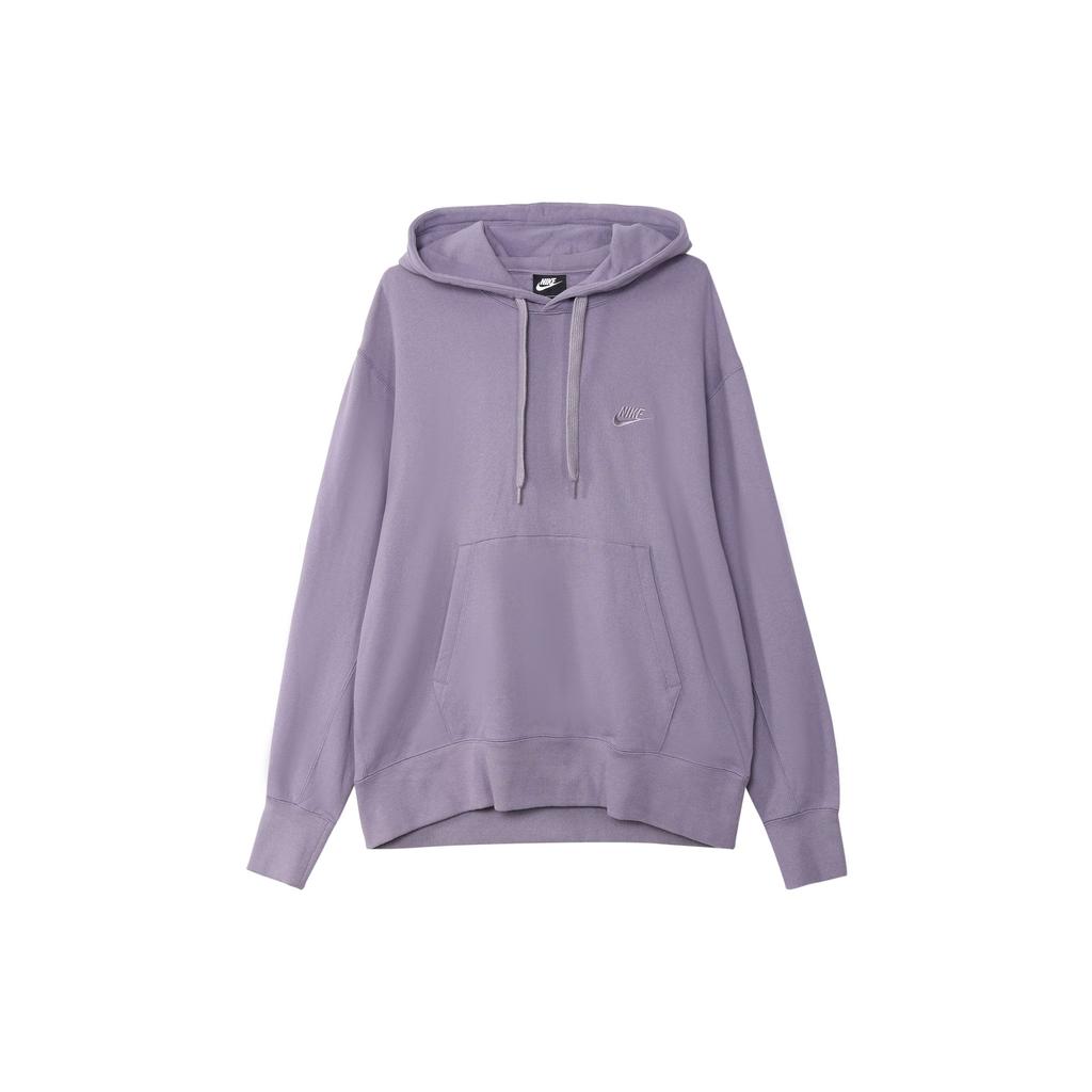 Nike French Terry Hooded Pullover Sweatshirt Men Tops Purple DA0024-588