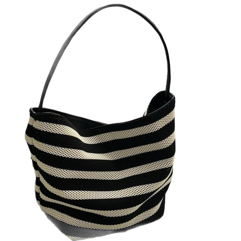Bucket Bag, Large Capacity, Large Bag, Leisure Vacation Beach Bag, Hand-held Bag, Shoulder Tote Bag