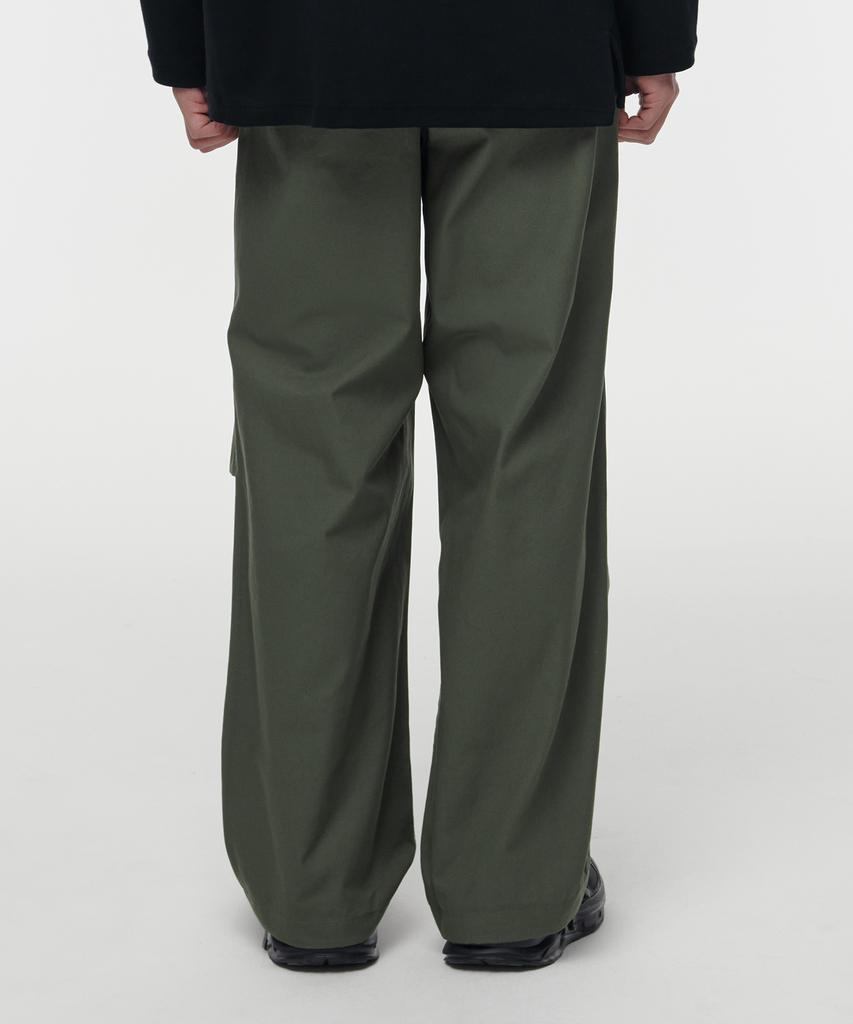MUSINSA STANDARD Cotton Parachute Pants [Khaki]
