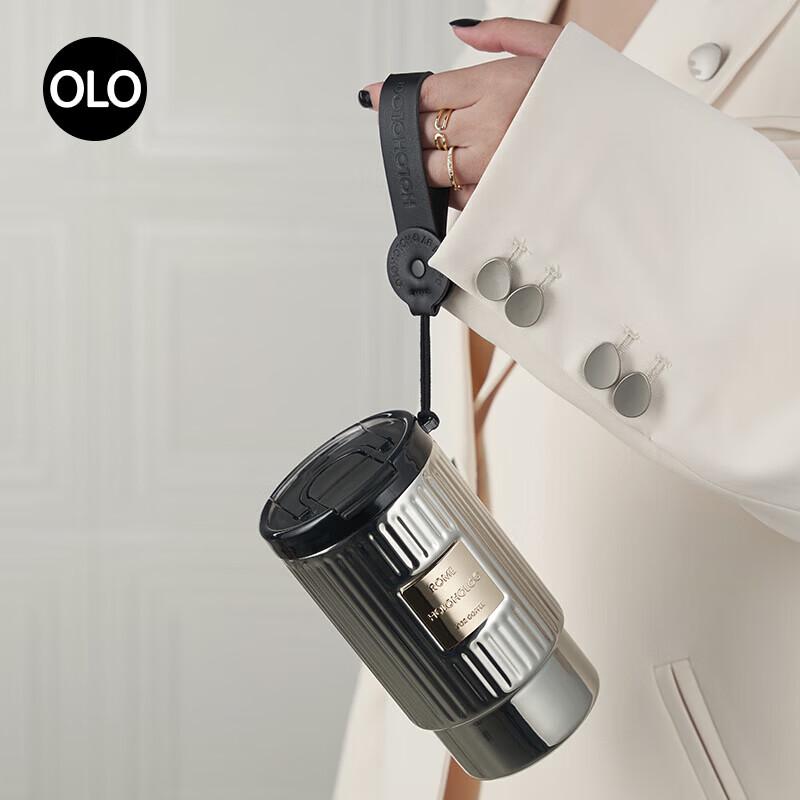 Детская кружка-поильник HOLOHOLO RM-03 из нержавеющей стали с трубочкой