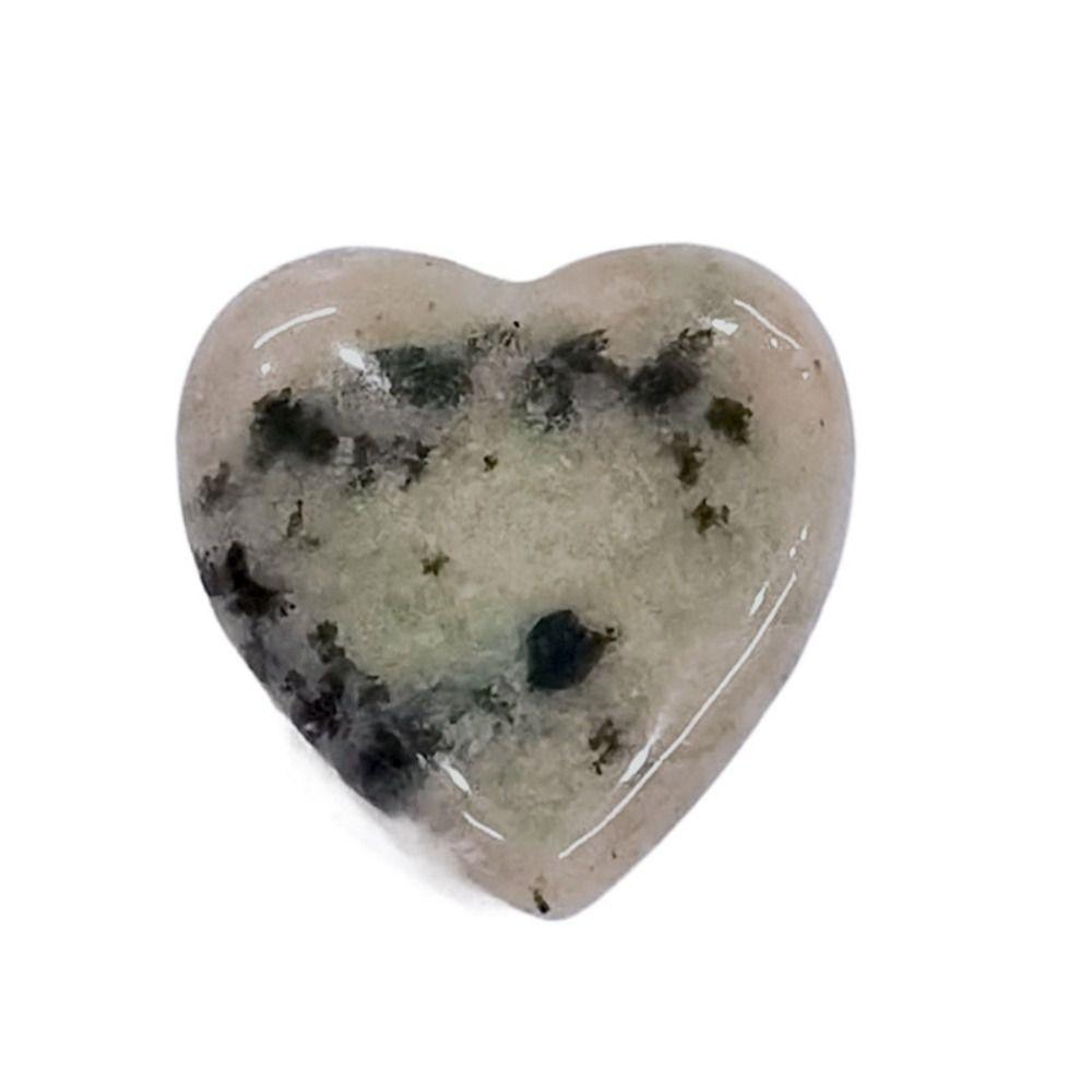 Non-porous Natural Crystal Stones Natural Quartz Crystal Ornaments Heart-shaped Stone  Gift