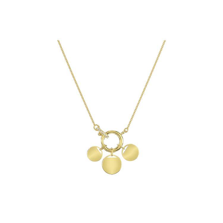 Swarovski Ginger Charm Gold Plated Necklace Women necklace White 5567530