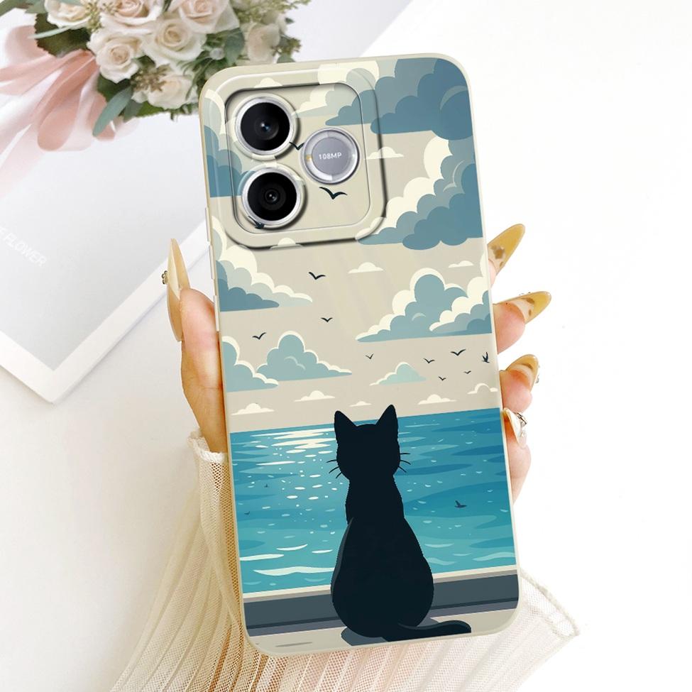 Чехол-крышка для Honor 600 Lite Милый Каваи Роскошный Модный Цветочный Рисунок Силиконовый Корпус Для Honor 600Lite LNA-NX1