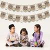 EID Mubarak Banner Star Moon Paper Bunting Garland Islamic Muslim Party Ramadan Kareem Decoration Supply Sheep Ornament Eid Gift