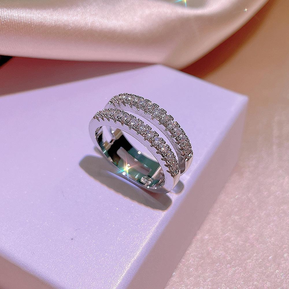 Элегантное женское кольцо из стерлингового серебра с большим цирконом в форме капли воды, кольца на пальцы для женщин, обещание любви, подарки на День святого Валентина