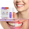 V34 Toothpaste Purple Orange Repair Teeth Oral Care Whitening Clean Stains Toothpaste