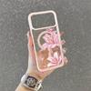 Lily Flower Pattern Macaron Phone Case For 18 17 16 15 14 13 12 11 Pro Xs Max Plus Air Mini XR X 17e 16e Magsafe Cover