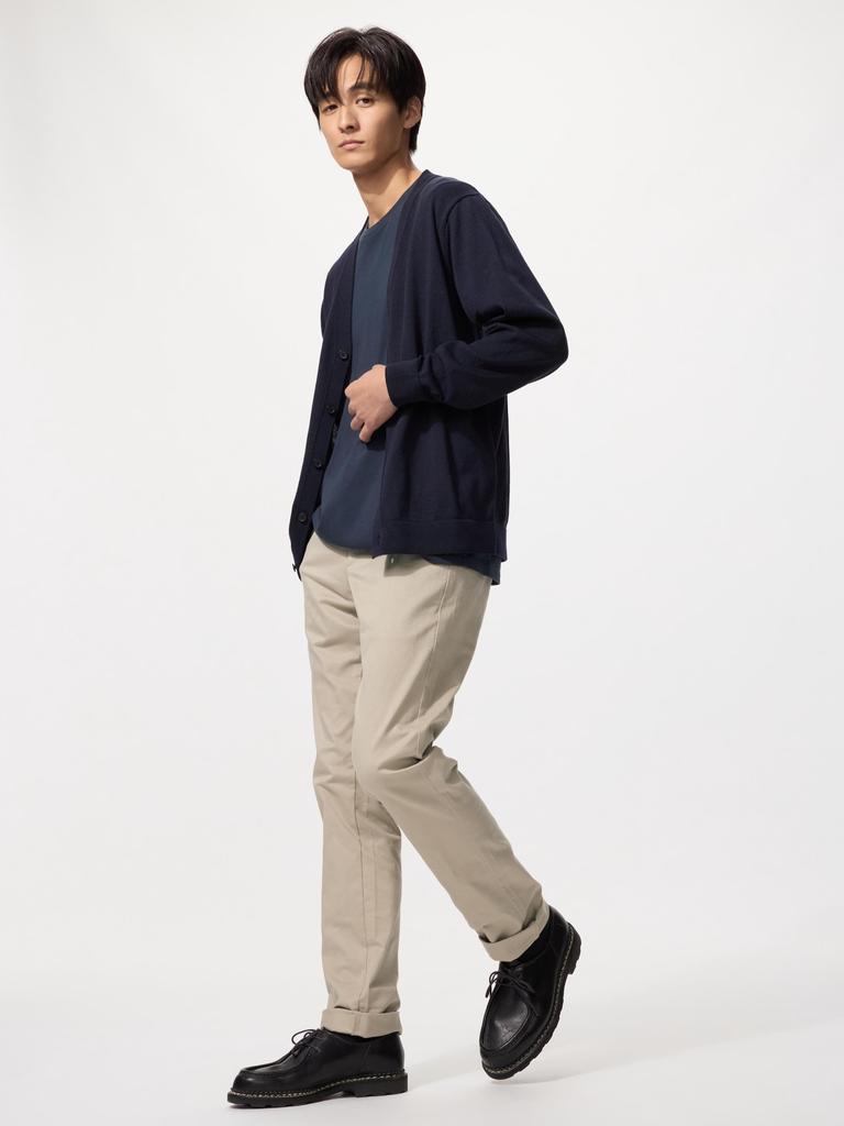 Uniqlo Японские облегающие брюки-чинос