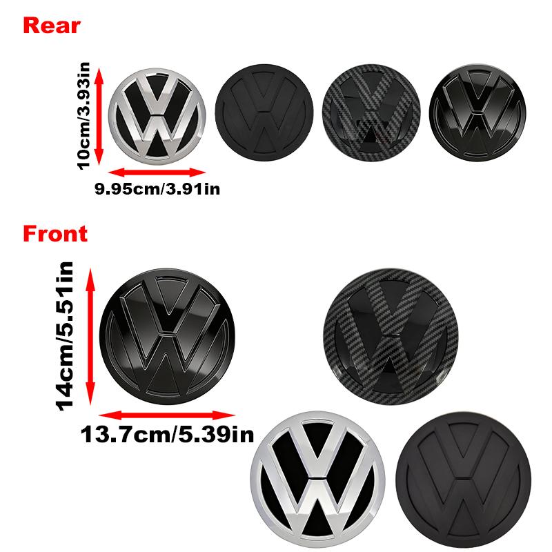 T25For Volkswagen VW Passat B8 2016 2017 2018 Logo Car Badge Hood Front Grille Rear Trunk Emblem Decoration Replacement Accessories