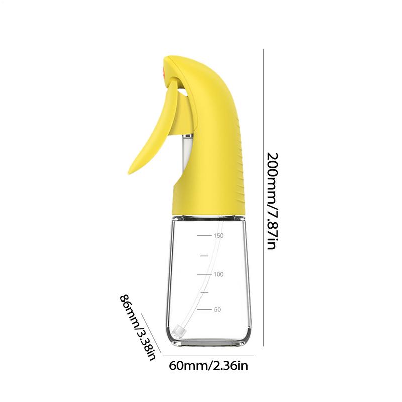 Oil Spray Bottle For Cooking 150ml Oil Spray Mister For Cooking Refillable Glass Sauce Container Kitchen Gadget For Air Fryer