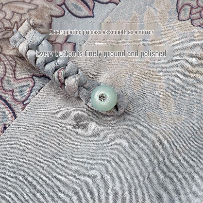 Yuzhaolin Women's Chinese Style Breathable Summer Top