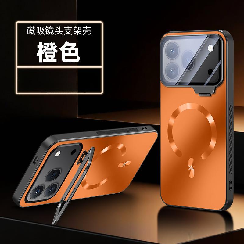 For Honor 600 600Pro Flip Lens Protection Invisible Holder Case For Honor 600 Pro For Magsafe Magnetic Shockproof Hard Cover