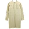 Gomme Made In Japan Long Sleeve Knee-length Dress Beige Women Used