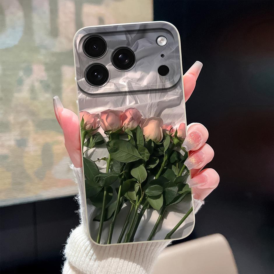 Cute Cartoon Cat Case For iPhone 17 Pro Max Air Soft Liquid Silicone Protection Bumper Cover For iPhone17 17Pro Max 17Air Fundas