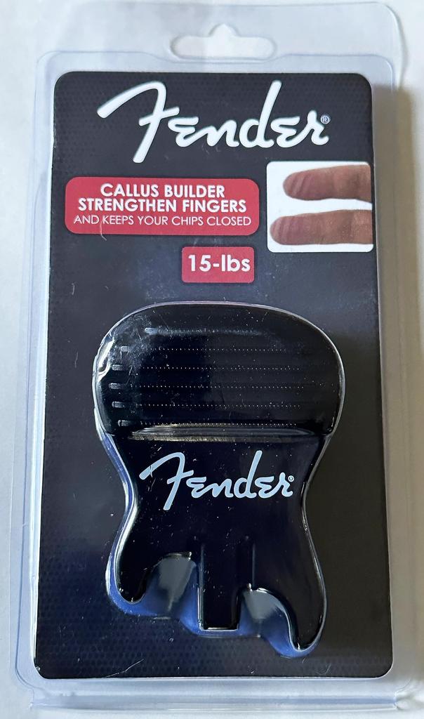 FENDER Callus Builder and Finger Strengthener 15 Для тех, кто играет на струнных инструментах (Черные фунты.) – (гитара, бас, скрипка и т. д.)