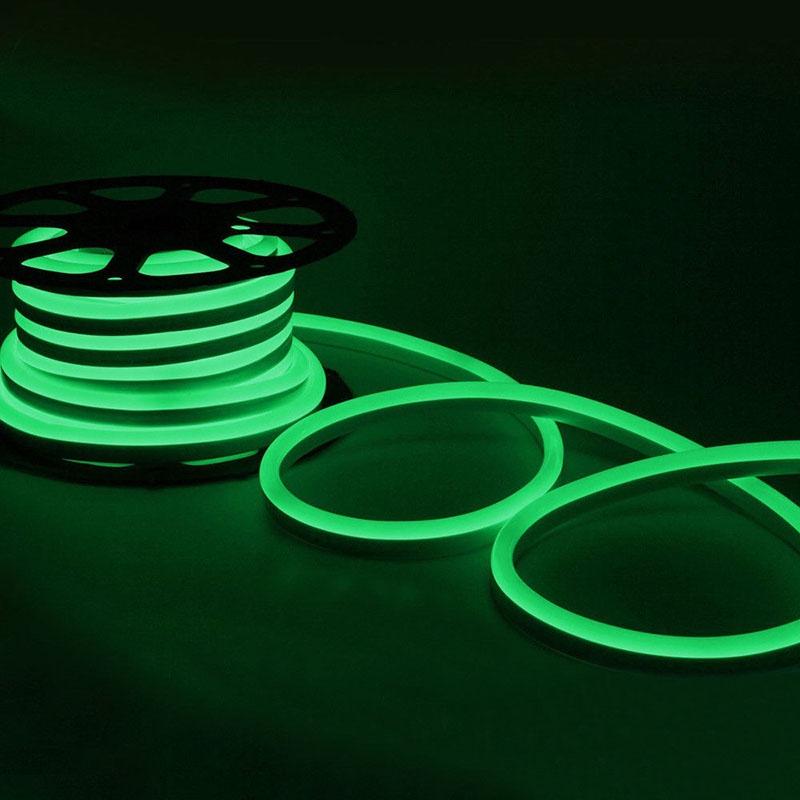 Яркая светодиодная неоновая лента RGB, водонепроницаемая по стандарту IP65, со 120 светодиодами на метр для потрясающего декора