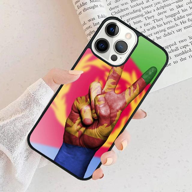 Чехол для телефона Флаг Эритреи Для iPhone 17 Air 15 16e 11 13 14 Pro Max 12 Plus Max Fundas