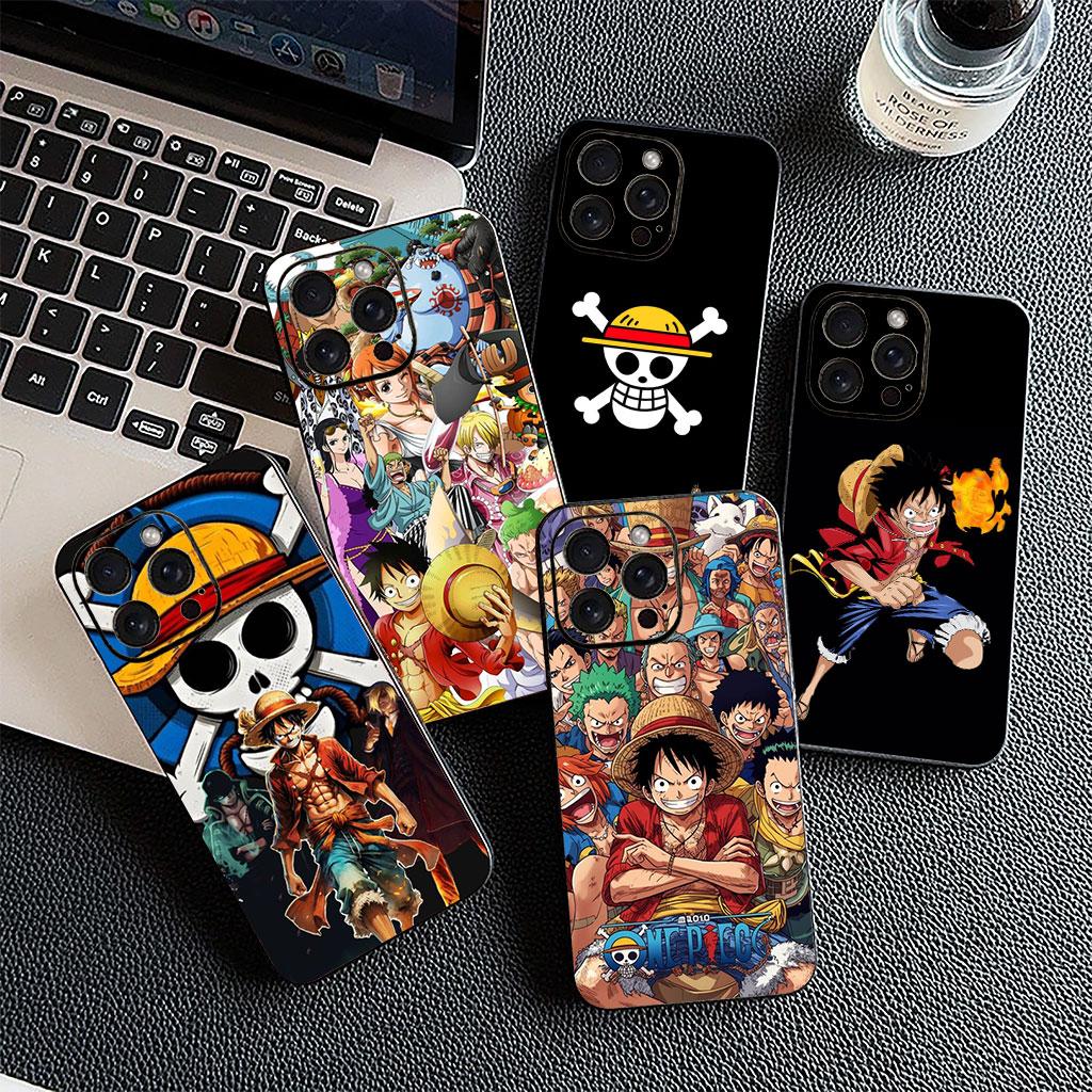 for Motorola Moto G86 G57 G67 G54 G24 G15 Power G13 G14 G34 G35 G45 G53 G55 G64 G75 G72 Case Zoro One Pieces Luffy Tony Chopper