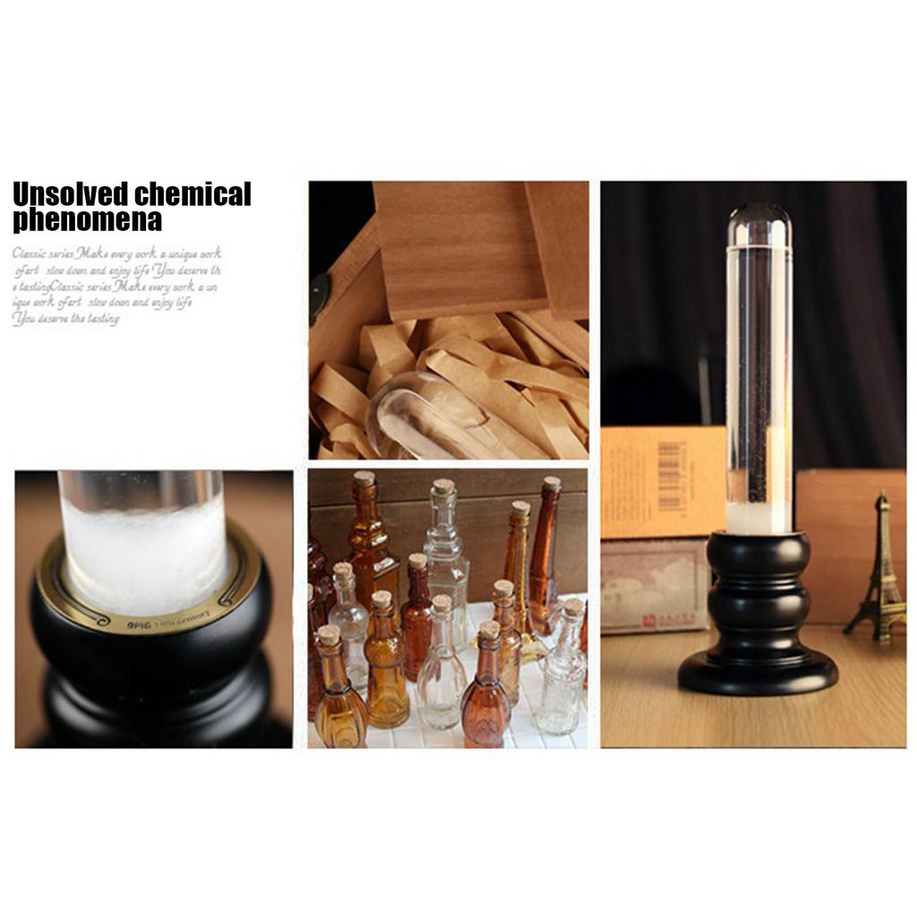 Практичная бутылка с прогнозом погоды, стеклянная штормовая бутылка, подсвечник, украшение для домашнего офиса, подарки на день рождения, День святого Валентина