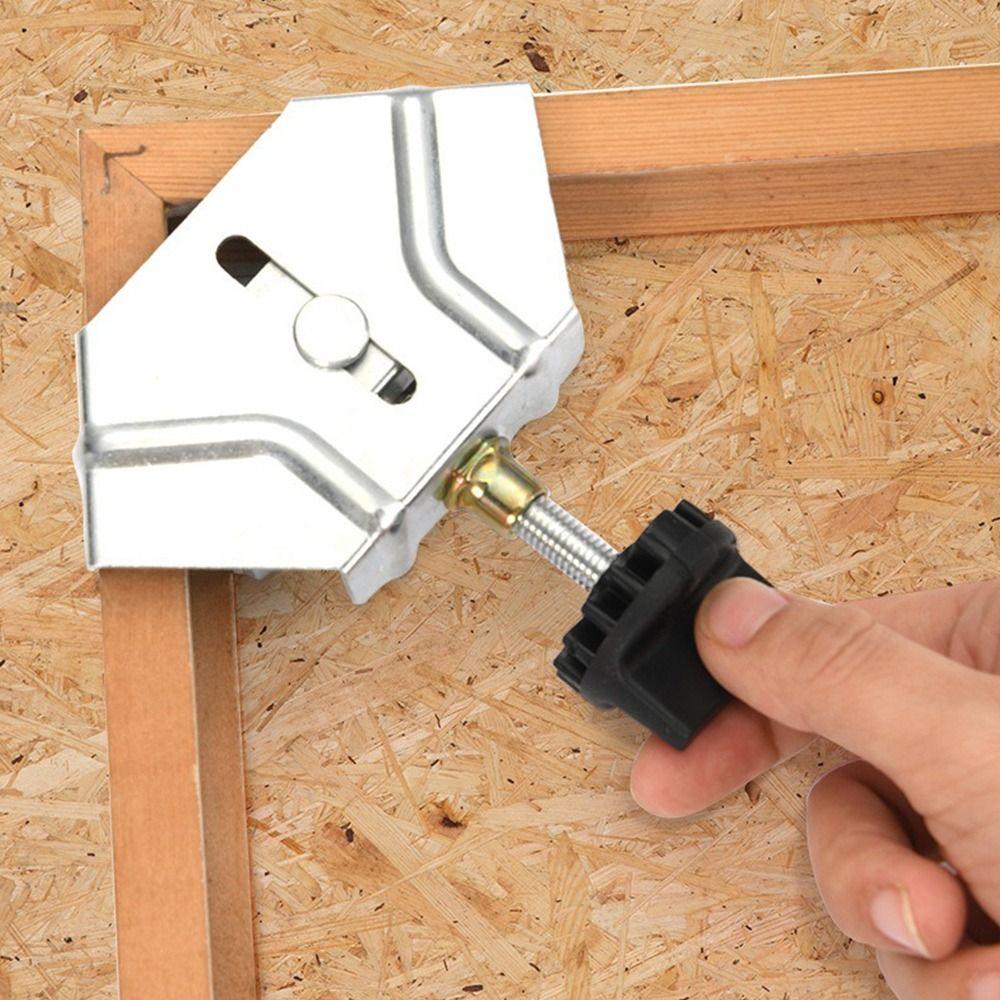Quick Clip Right Angle Clamp Stainless Steel 90 Degree Clamp Useful Corner Locator  Cabinets