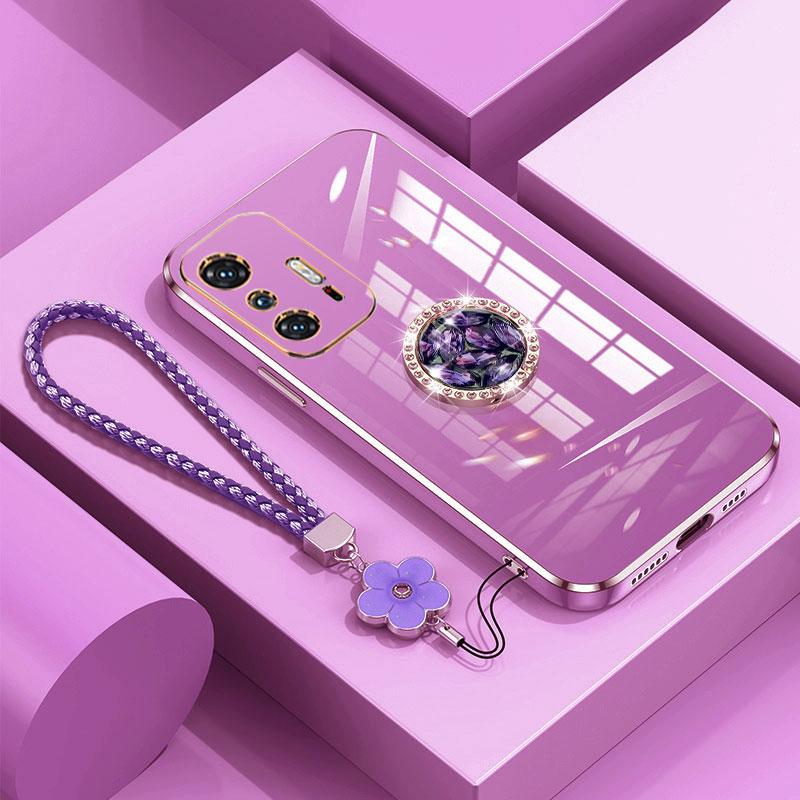 Xiao11T чехол Роскошный бриллиантовый чехол для Xiaomi 11T Pro Mi 11 10 Lite 10T 9T 12T чехол для телефона с покрытием шнурка Чехлы 11T pro