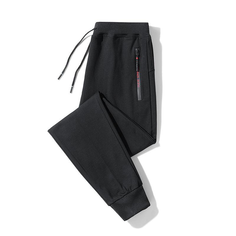 Камуфляжные брюки из чистого хлопка для мужчин, весенние и осенние свободные леггинсы, спортивные штаны для мужчин, зимние плюшевые повседневные брюки