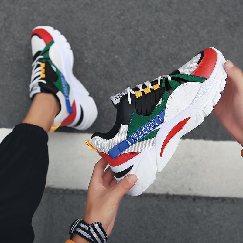 Модная и удобная мужская спортивная обувь. Летние дышащие мужские кроссовки. Универсальная мужская повседневная обувь. Износостойкая.