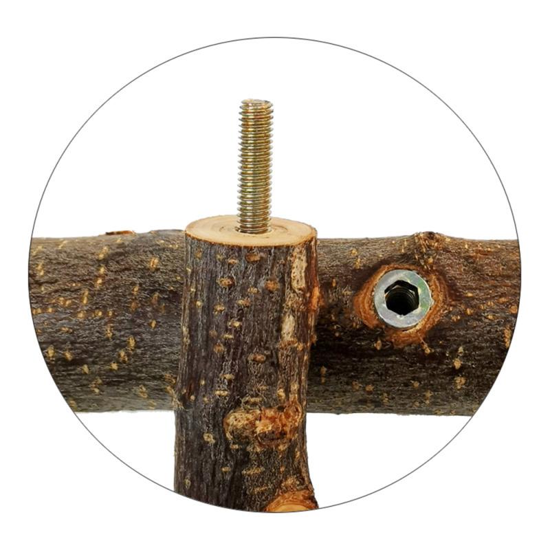 Подставка для попугая из цельного дерева, подставка для палки, кусающая молярный коготь, шлифовальная игрушка, принадлежности для клеток для птиц