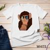 Funny looking Monkey Face Gift idea for Monkeys & Chimpanzee Unisex T-shirt