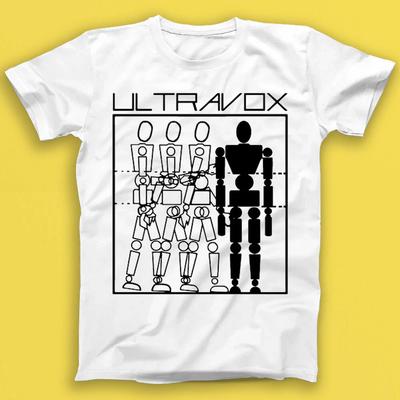 Ultravox Три в одном Электронный рок Музыка Подарок Футболка 2597