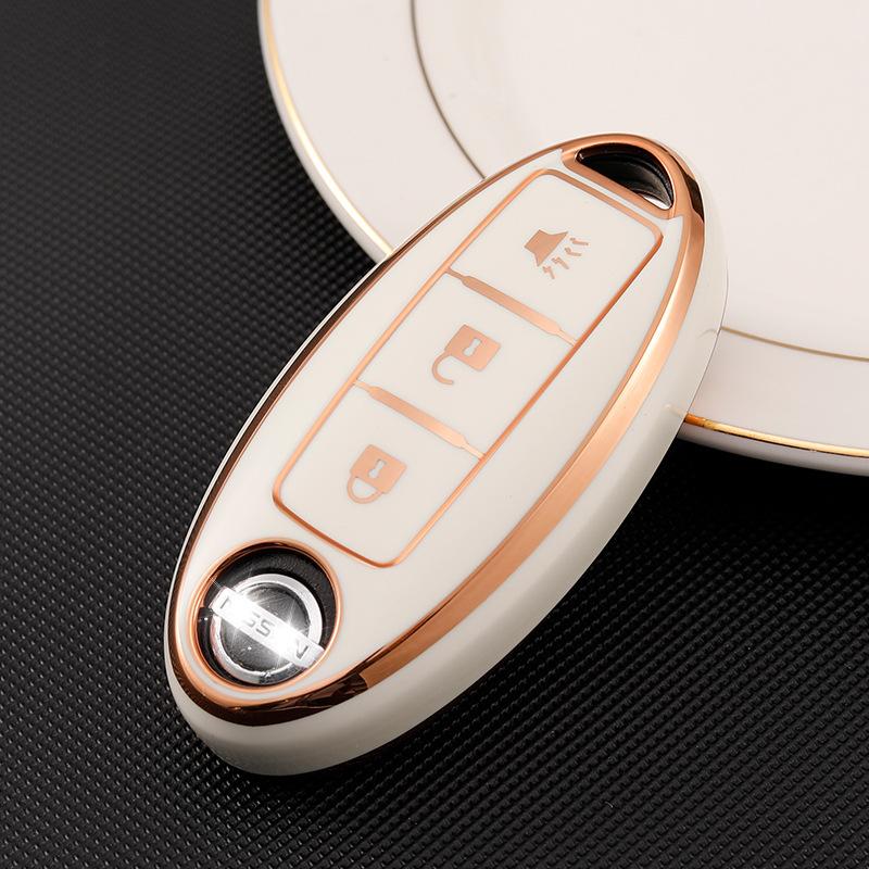 New Fashion TPU Car Remote Key Case Cover Shell For Nissan Qashqai X-Trail T31 T32 Juke J10 J11 Tiida Altima Pathfinder Kicks For Infiniti