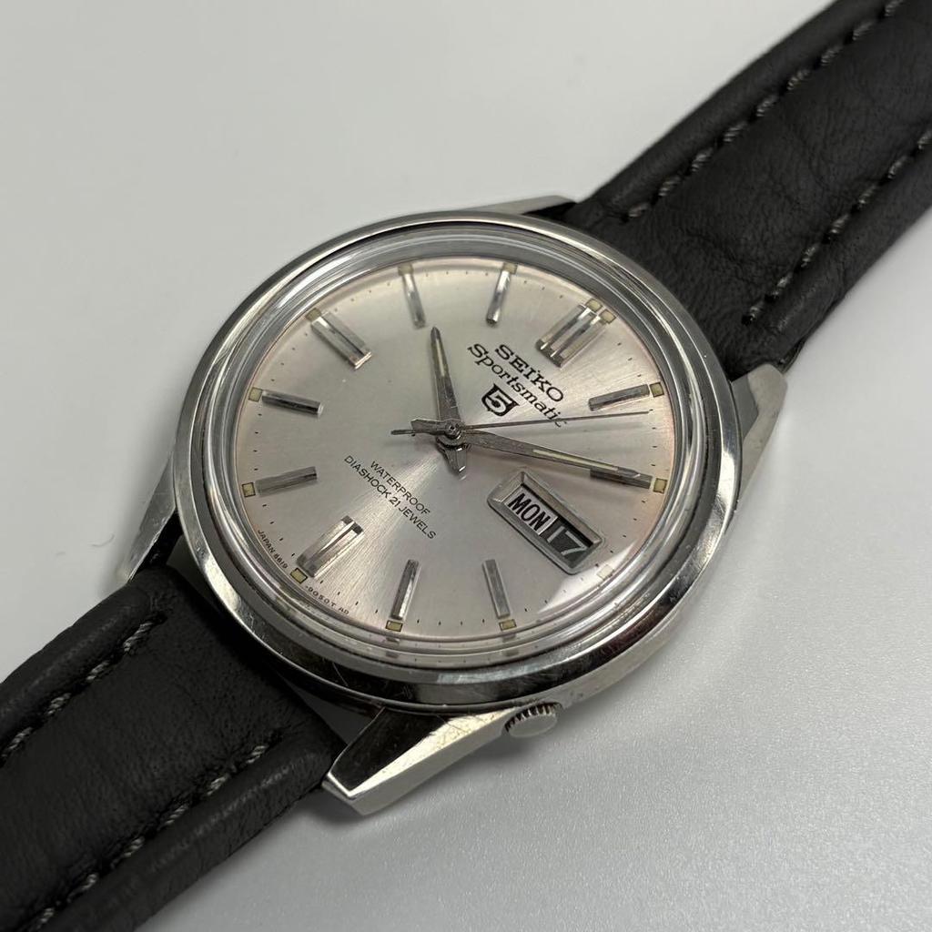 Б/у SEIKO Seiko Sportsmatic 5 Автоматические часы 1960-х годов Новое стекло