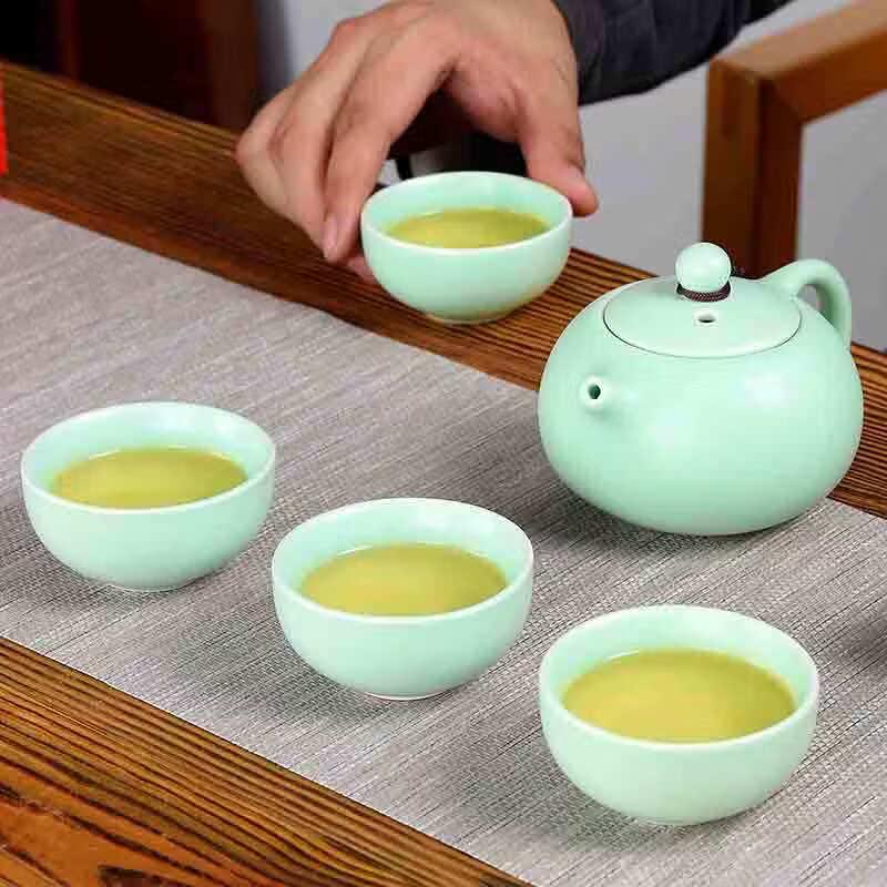 Керамический дорожный чайный набор Tuoqiao