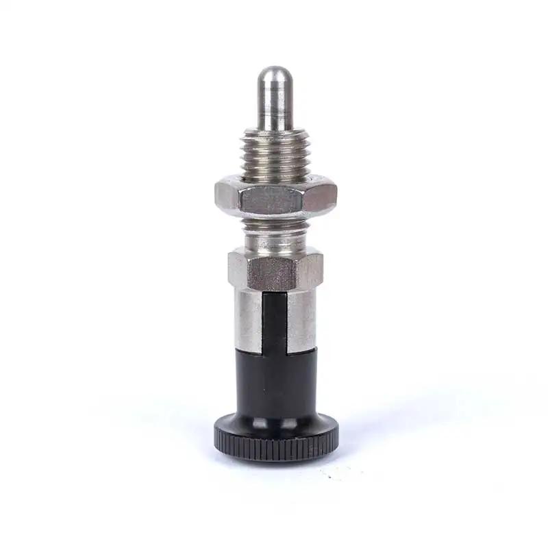 Return & Rest Type Index Bolts Indexing Plunger ,Fine Thread ,Aluminum Knob,Stainless Steel & Carbon steel Knop Plunger