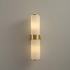 Nordic Luxury All-Copper Wall Lamp for Hotel, Clubhouse, Study, Showroom, and Bedroom.