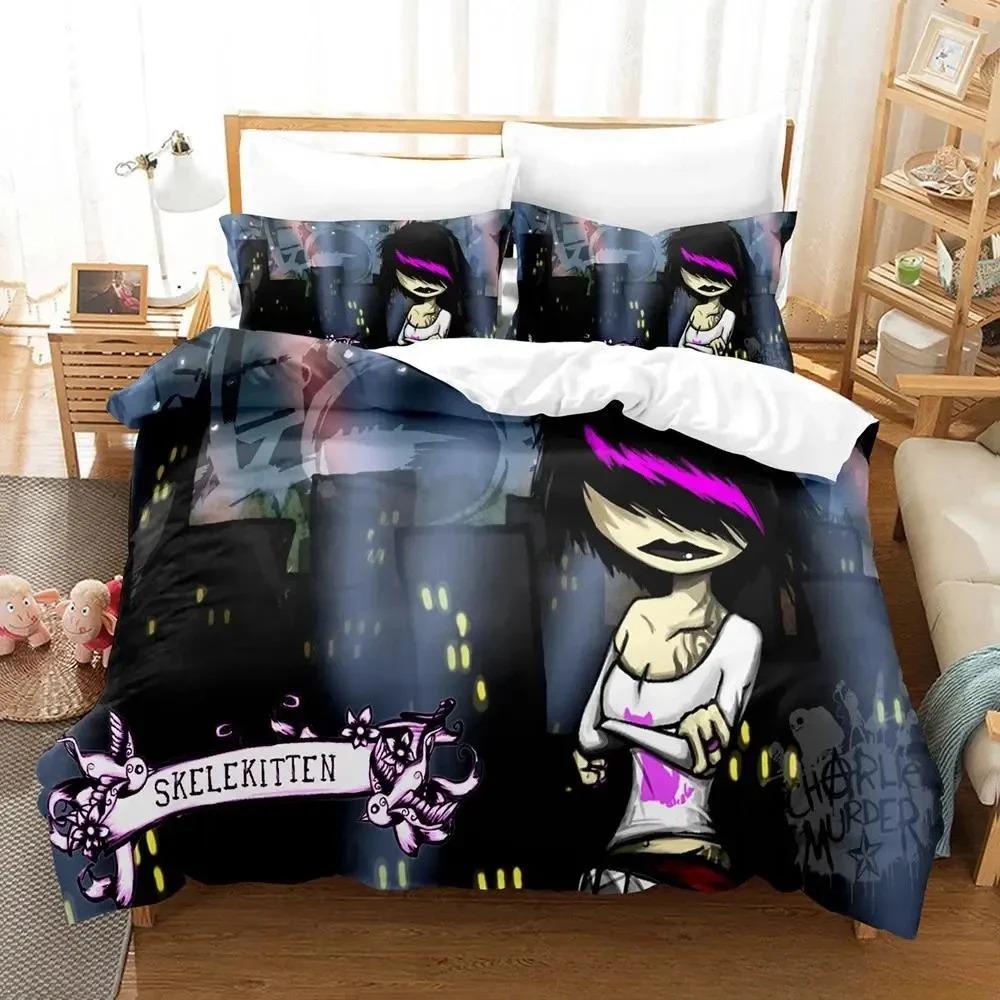3D Print Charlie Murder Bedding CollectionDuvet Cover Comforter Bed Collection Quilt Cover PillowcaseKing Queen Twin Size Boys Girls Adultse