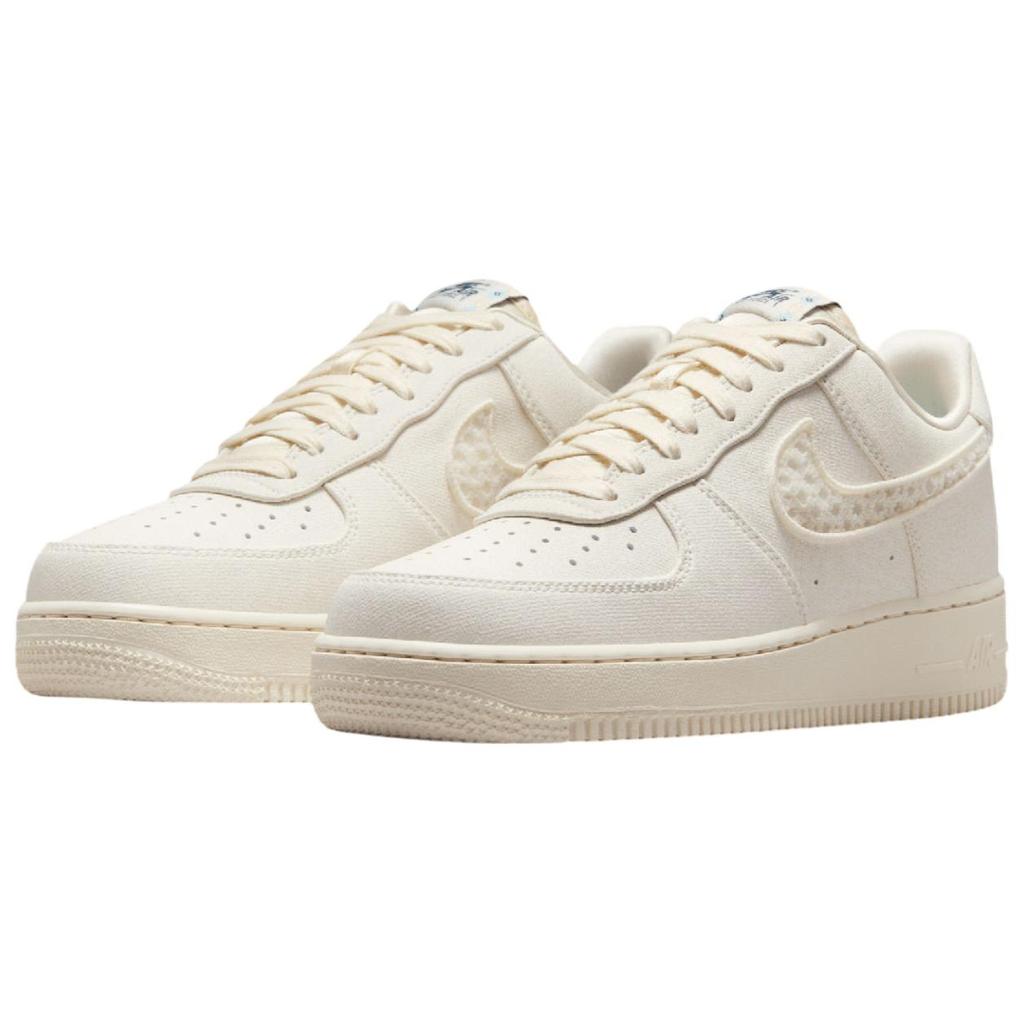 Nike Air Force 1 Low Sail Slip Resistant Abrasion Resistant Low top Skateboard Shoes Women's Beige IH7351-010