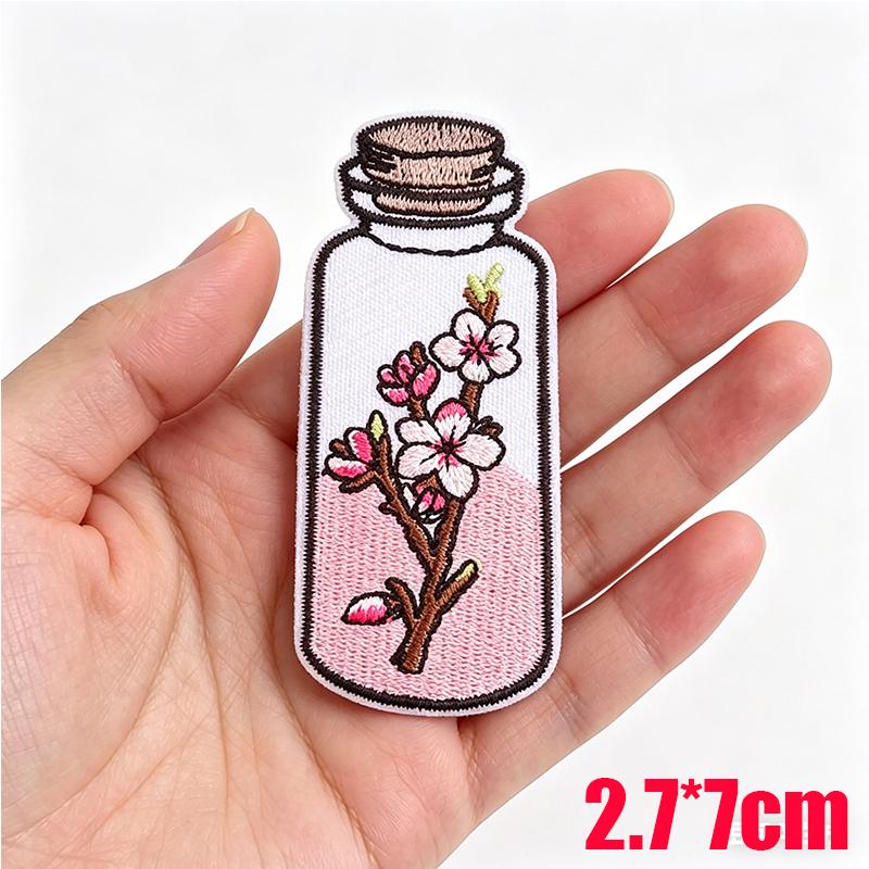 2026 Cartoon Summer Tropical style Embroidered Patches Coconut Shell Hat Slippers Patch Iron On Patches For Clothing Decoration